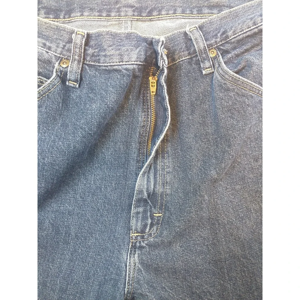 Wrangler 9651WQS Five Star Premium Denim Jean Mens 36x34 Medium Wash Regular Fit